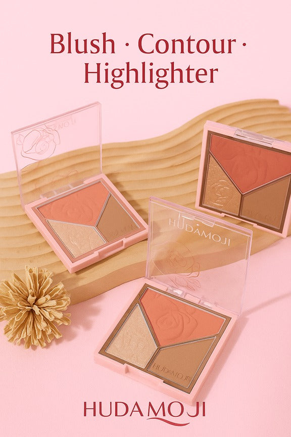 3-in-1 Highlighter, Blusher, Contour