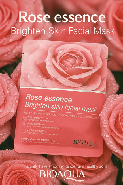 Face Masks- BIOAQUA 15 FLAVOURS (set of 4) (Random)