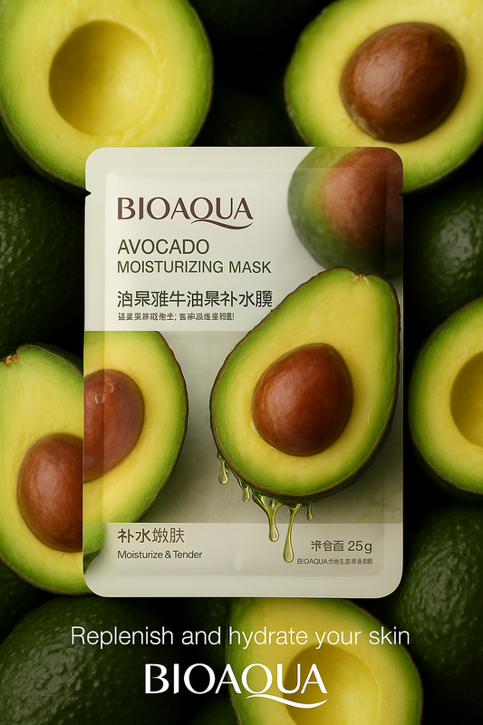 Face Masks- BIOAQUA 15 FLAVOURS  (set of 4) (Random)