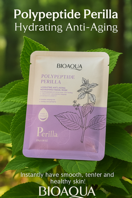 Face Masks- BIOAQUA 15 FLAVOURS  (set of 4) (Random)